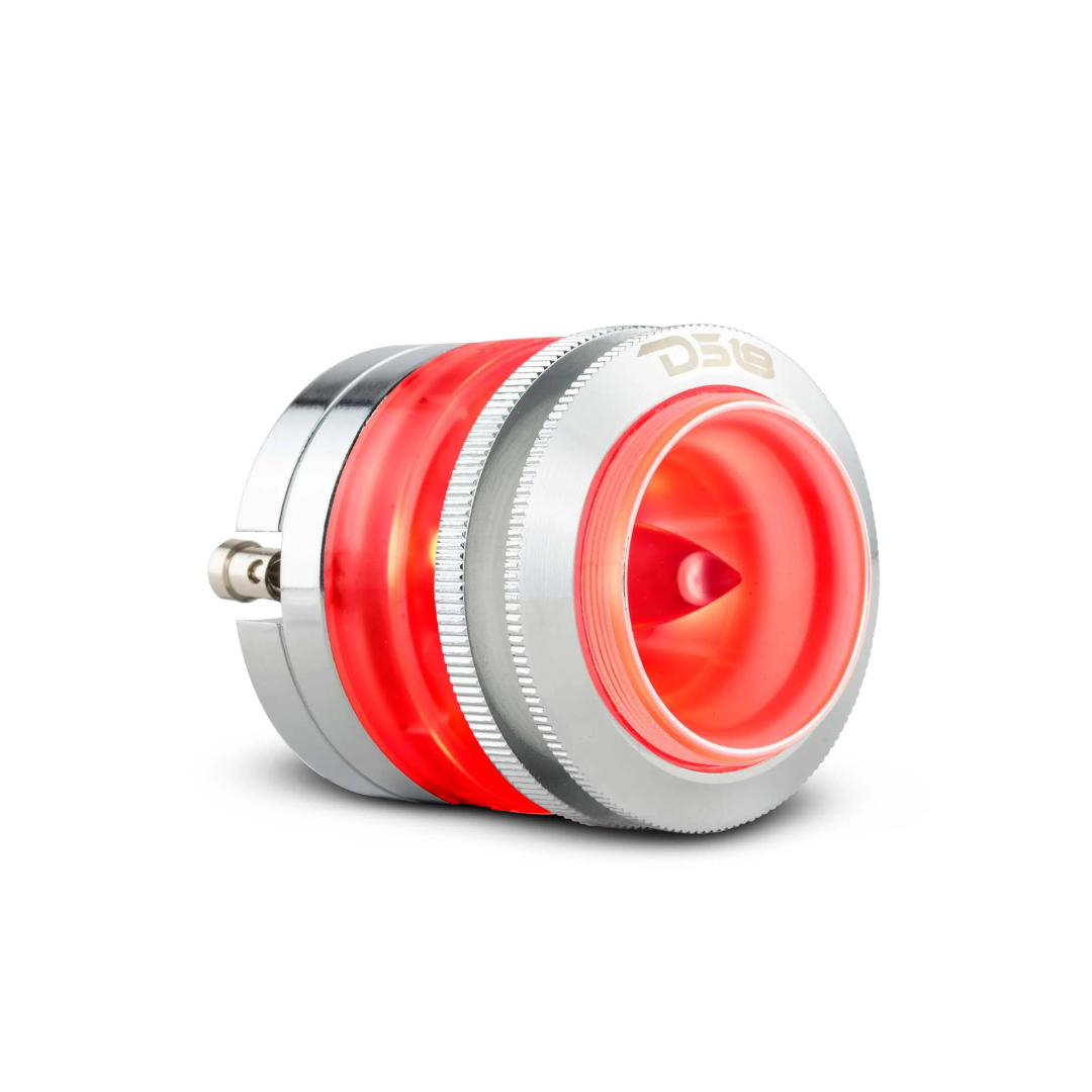 DS18 PRO-TW7L Súper tweeter tipo bala de neodimio de 2,3" con bobina móvil de titanio de 1" y LED RGB - 100 vatios Rms 4 ohmios