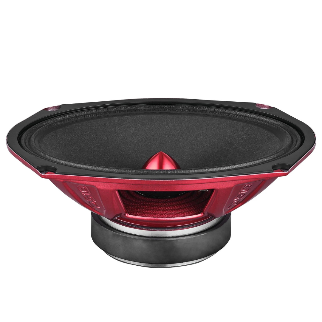 DS18 PRO-X698BM Altavoz de rango medio de 6x9" con bala de aluminio y bobina móvil de 1,5" - 200 vatios Rms 8 ohmios