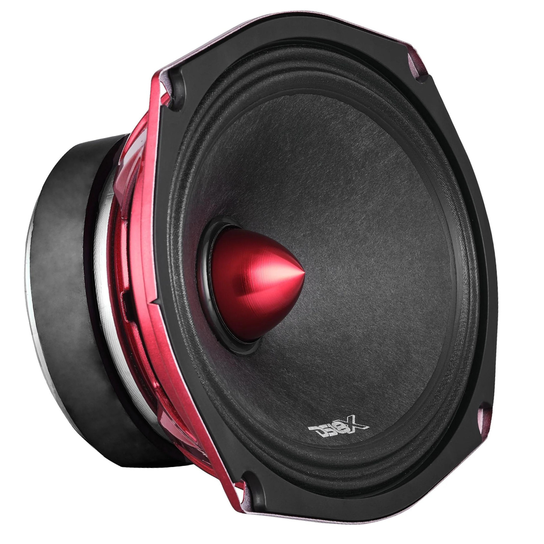 DS18 PRO-X694BM Altavoz de rango medio de 6x9" con bala de aluminio y bobina móvil de 1,5" - 200 vatios Rms 4 ohmios