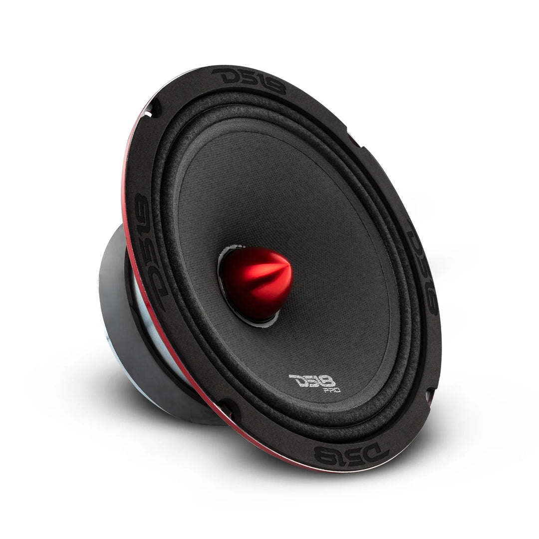 DS18 PRO-X8.4BM Altavoz de rango medio de 8" con bala de aluminio y bobina móvil de 1,5" - 275 vatios Rms 4 ohmios