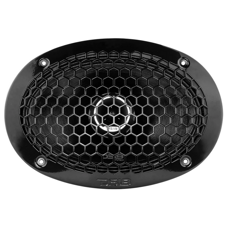 DS18 PRO-ZT69 Altavoz coaxial de 2 vías de 6x9" con tweeter tipo bala incorporado y bobina móvil de 1,5" - 275 vatios Rms 4 ohmios