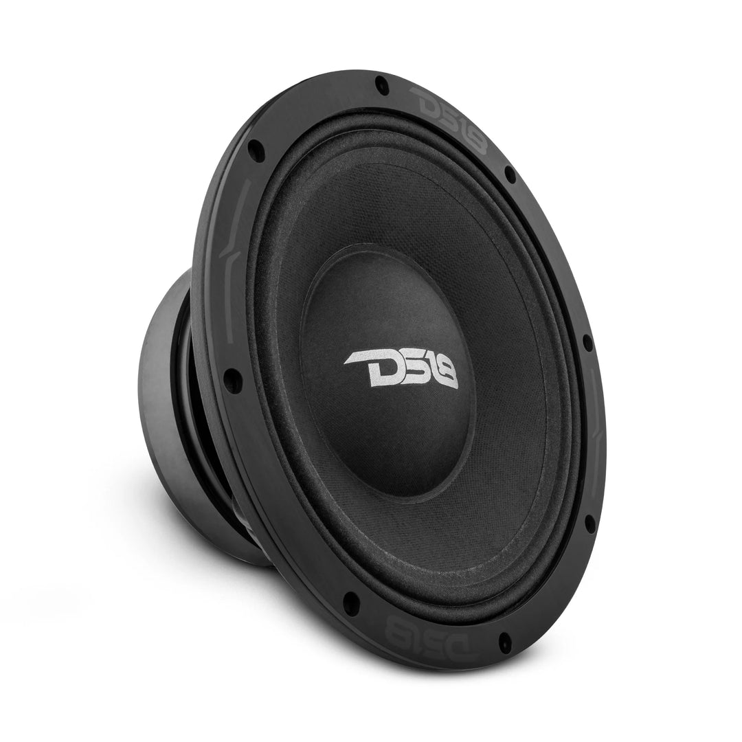 DS18 PRO-ZXI10MBASS Altavoz de medios graves de 10" con bobina móvil de 2,5" y tapa antipolvo clásica - 500 vatios Rms 8 ohmios