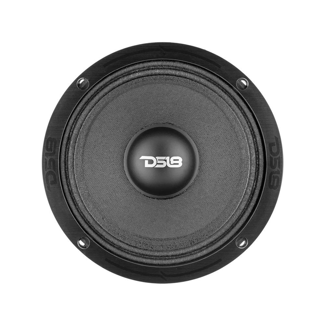 DS18 PRO-ZXI6M Altavoz de rango medio de 6,5" con tapa antipolvo clásica y bobina móvil de 1,5" - 300 vatios Rms 8 ohmios