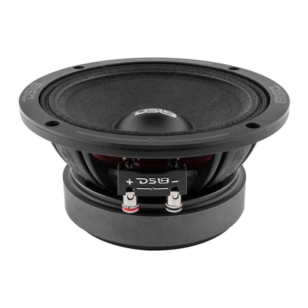 DS18 PRO-ZXI6M Altavoz de rango medio de 6,5" con tapa antipolvo clásica y bobina móvil de 1,5" - 300 vatios Rms 8 ohmios