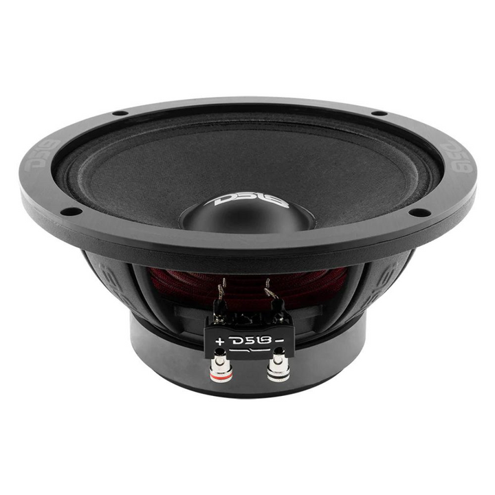 DS18 PRO-ZXI8M Altavoz de rango medio de 8" con tapa antipolvo clásica y bobina móvil de 1,5" - 350 vatios Rms 8 ohmios