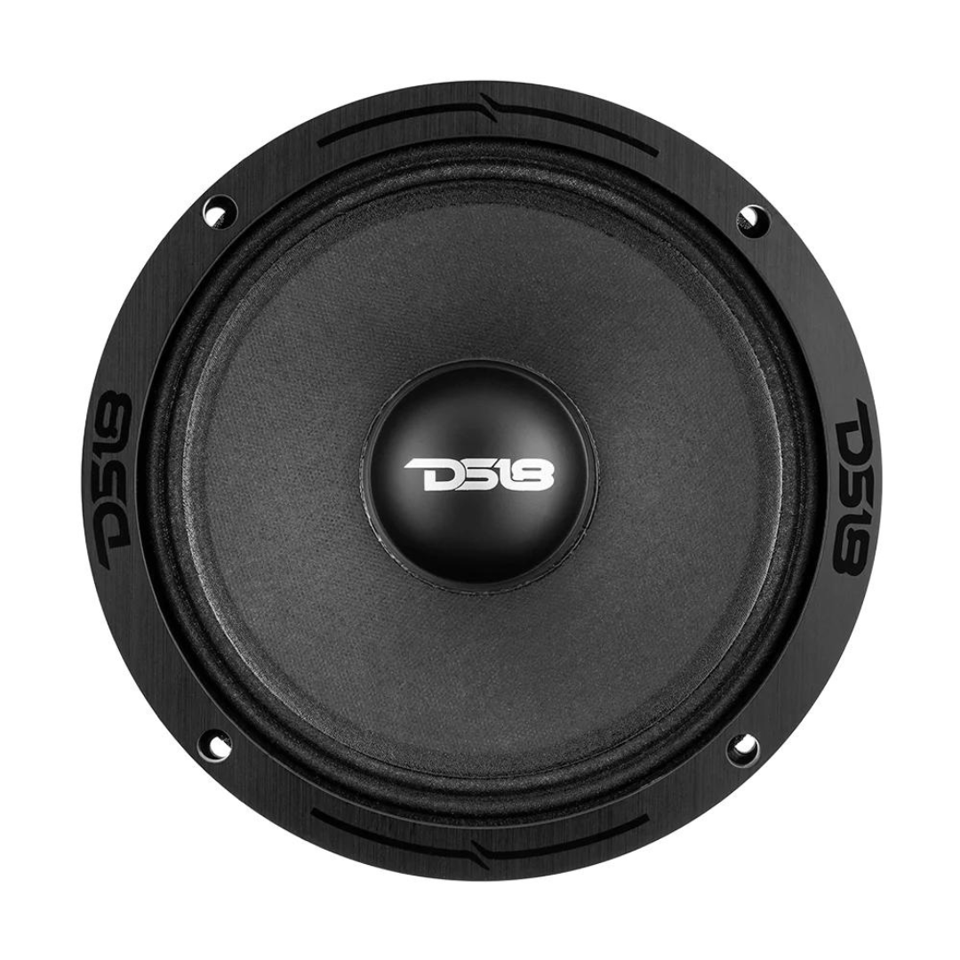 DS18 PRO-ZXI8M Altavoz de rango medio de 8" con tapa antipolvo clásica y bobina móvil de 1,5" - 350 vatios Rms 8 ohmios