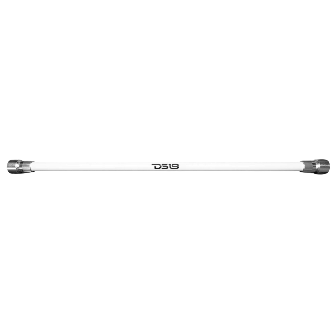 DS18 PU-TUBE Tubo de montaje para caja de camioneta para cápsulas de altavoces de torre marina - 2" de diámetro y ajustable de 66,37" a 78,74"