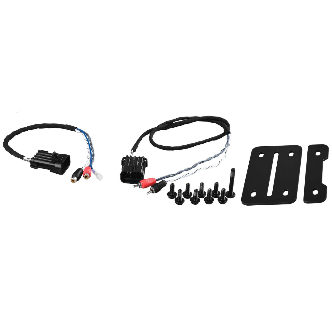 2014-2022 Polaris RZR Glove Box 10" Subwoofer Enclosure with Carbon Fiber Subwoofer - 600 Watts Rms 2-ohm