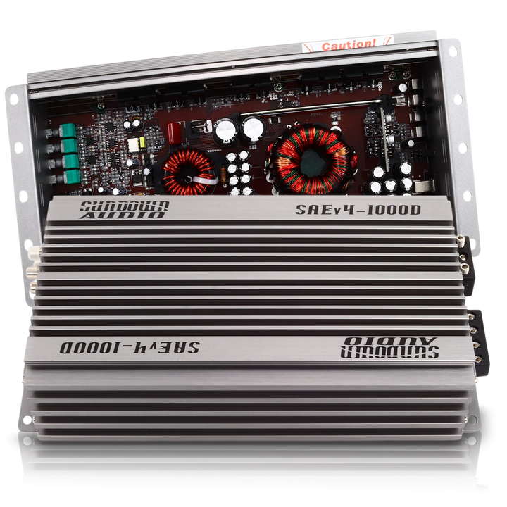 Sundown Audio SAEv.4-1000D Monoblock Class D Amplifier - 1 x 1000 Watts Rms @ 1-ohm