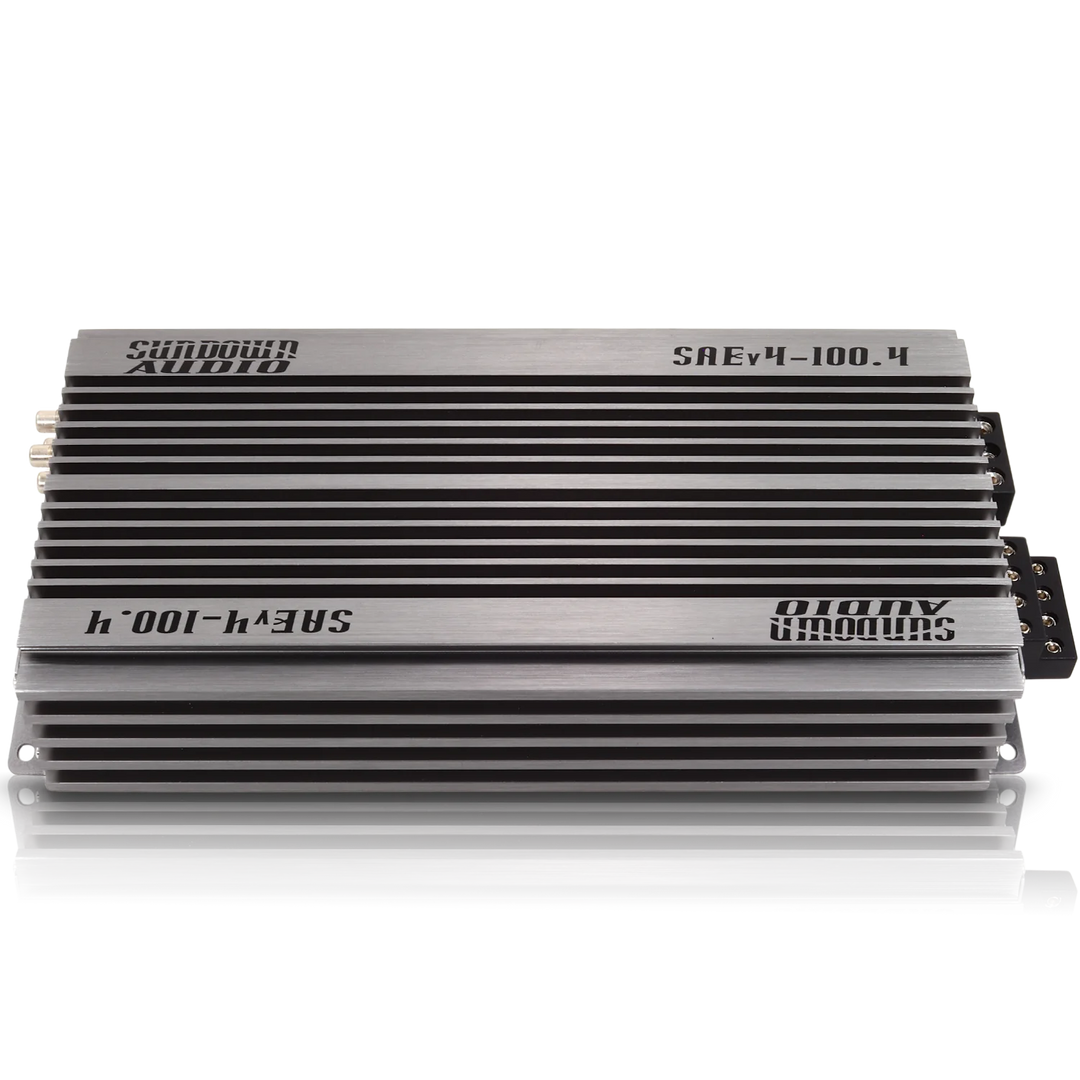 Sundown Audio SAEv.4-100.4 4-Channel Class A/B Amplifier - 4 x 100 Watts Rms @ 4-ohm