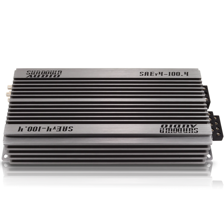 Sundown Audio SAEv.4-100.4 4-Channel Class A/B Amplifier - 4 x 100 Watts Rms @ 4-ohm