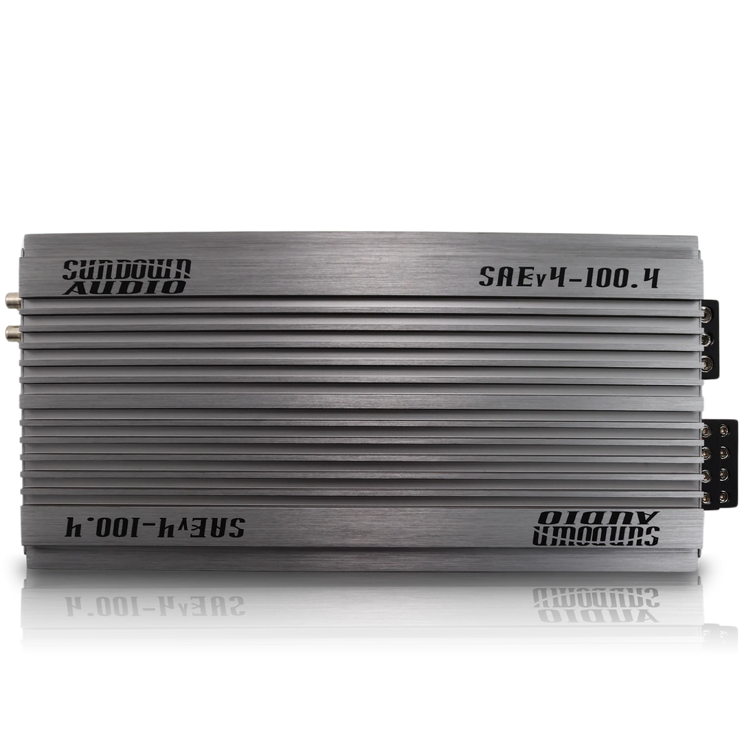 Sundown Audio SAEv.4-100.4 4-Channel Class A/B Amplifier - 4 x 100 Watts Rms @ 4-ohm