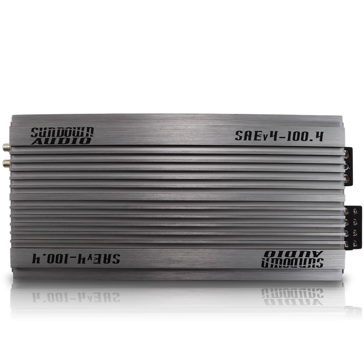 Sundown Audio SAEv.4-100.4 4-Channel Class A/B Amplifier - 4 x 100 Watts Rms @ 4-ohm