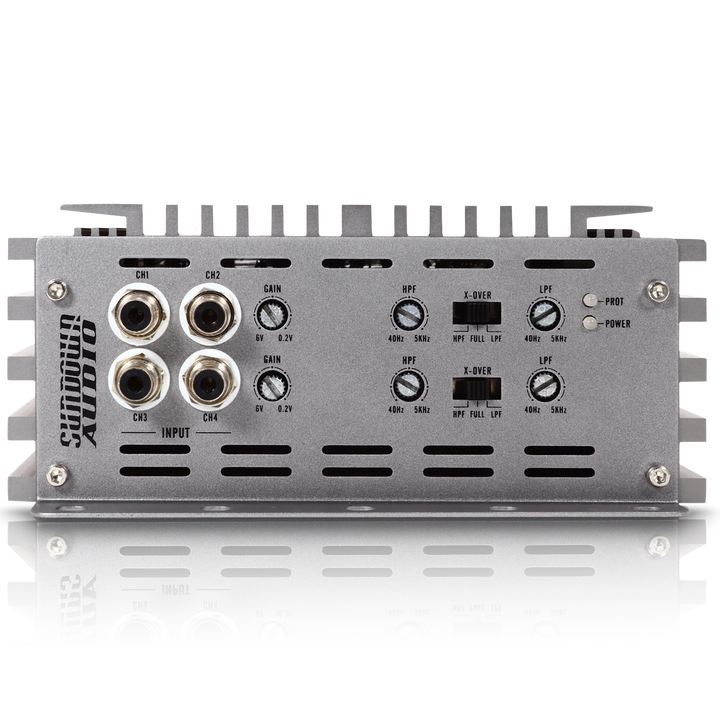 Sundown Audio SAEv.4-100.4 4-Channel Class A/B Amplifier - 4 x 100 Watts Rms @ 4-ohm