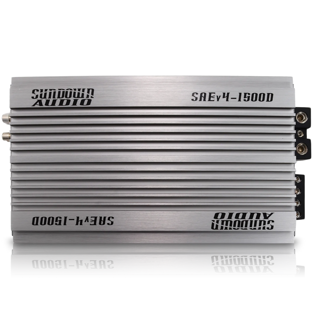 Sundown Audio SAEv.4-1500D Monoblock Class D Amplifier - 1 x 1500 Watts Rms @ 1-ohm