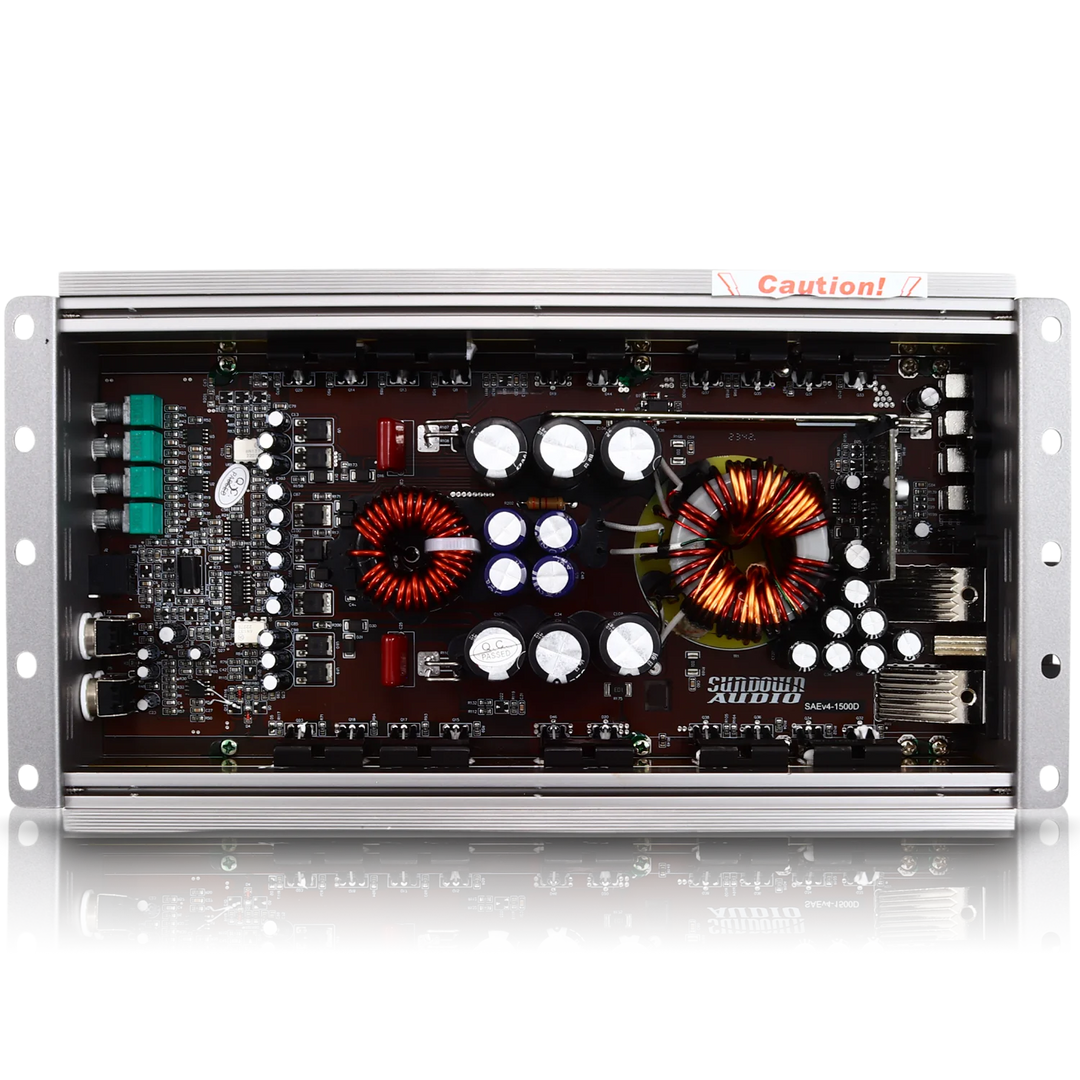 Sundown Audio SAEv.4-1500D Monoblock Class D Amplifier - 1 x 1500 Watts Rms @ 1-ohm