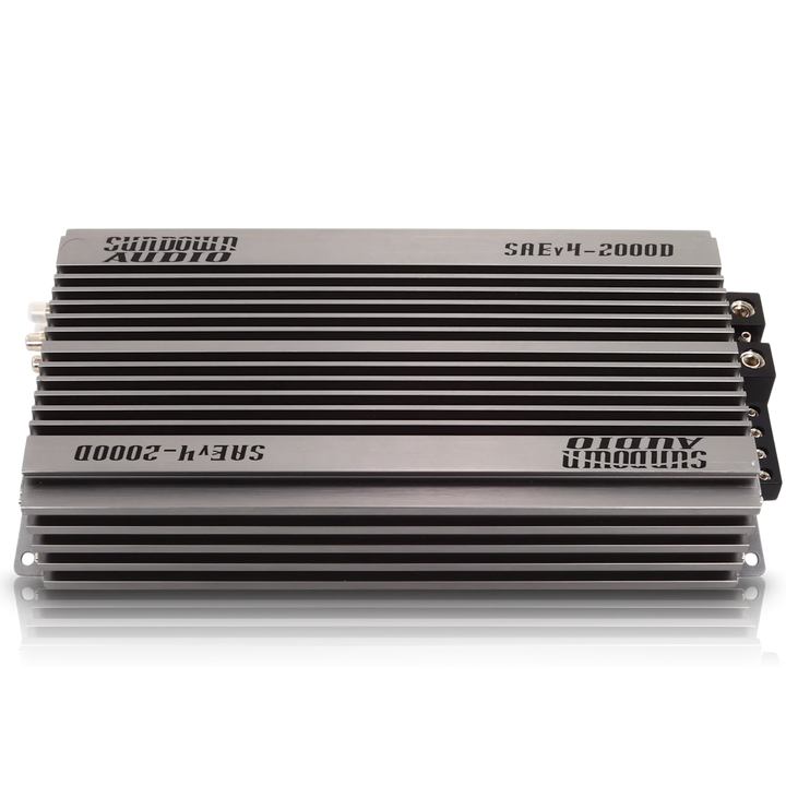 Sundown Audio SAEv.4-2000D Monoblock Class D Amplifier - 1 x 2000 Watts Rms @ 1-ohm