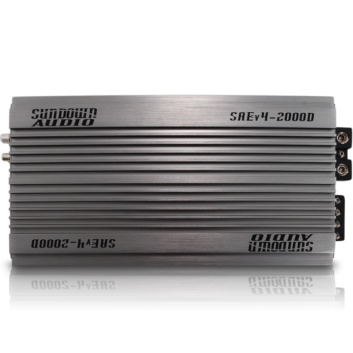 Sundown Audio SAEv.4-2000D Monoblock Class D Amplifier - 1 x 2000 Watts Rms @ 1-ohm