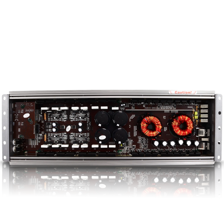 Sundown Audio SAEv.4-200.4 4-Channel Class A/B Amplifier - 4 x 200 Watts Rms @ 4-ohm