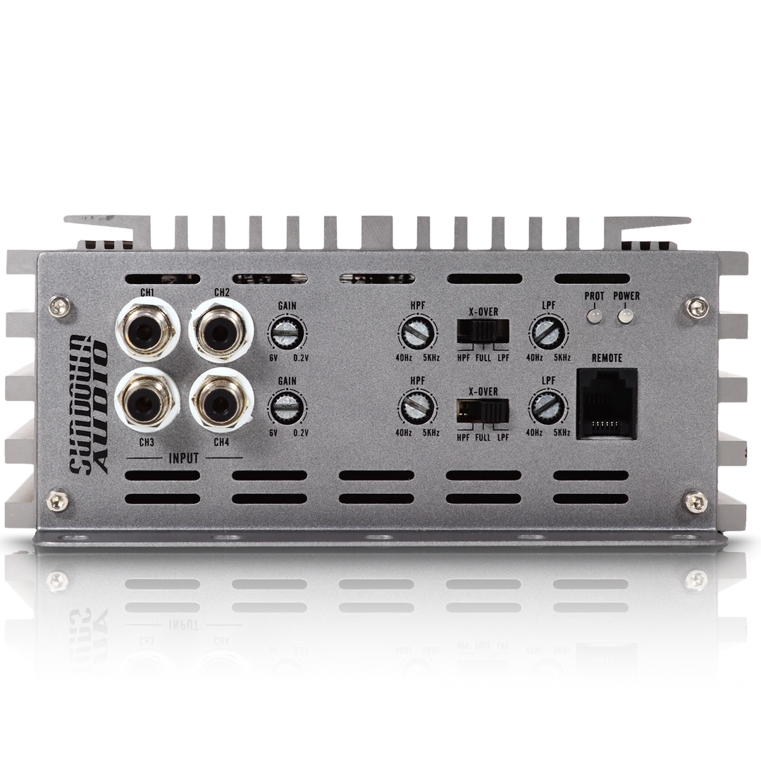 Sundown Audio SAEv.4-200.4 4-Channel Class A/B Amplifier - 4 x 200 Watts Rms @ 4-ohm