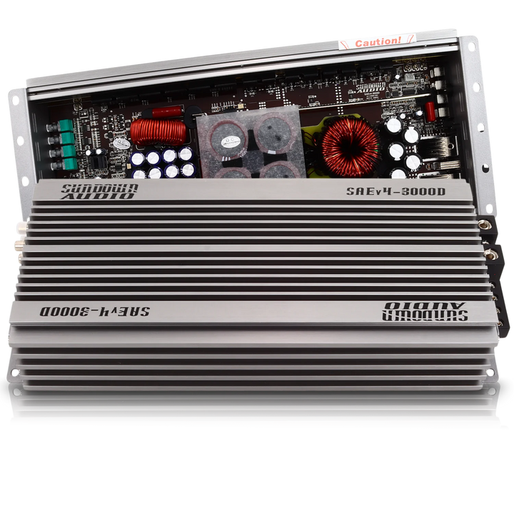 Sundown Audio SAEv.4-3000D Monoblock Class D Amplifier - 1 x 3000 Watts Rms @ 1-ohm