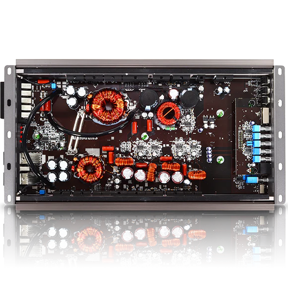 Sundown Audio SALT-1700.5 5-Channel Digital Amplifier - 4 x 125 Watts Rms @ 4-ohm + 1300 Watts Rms @ 1-ohm