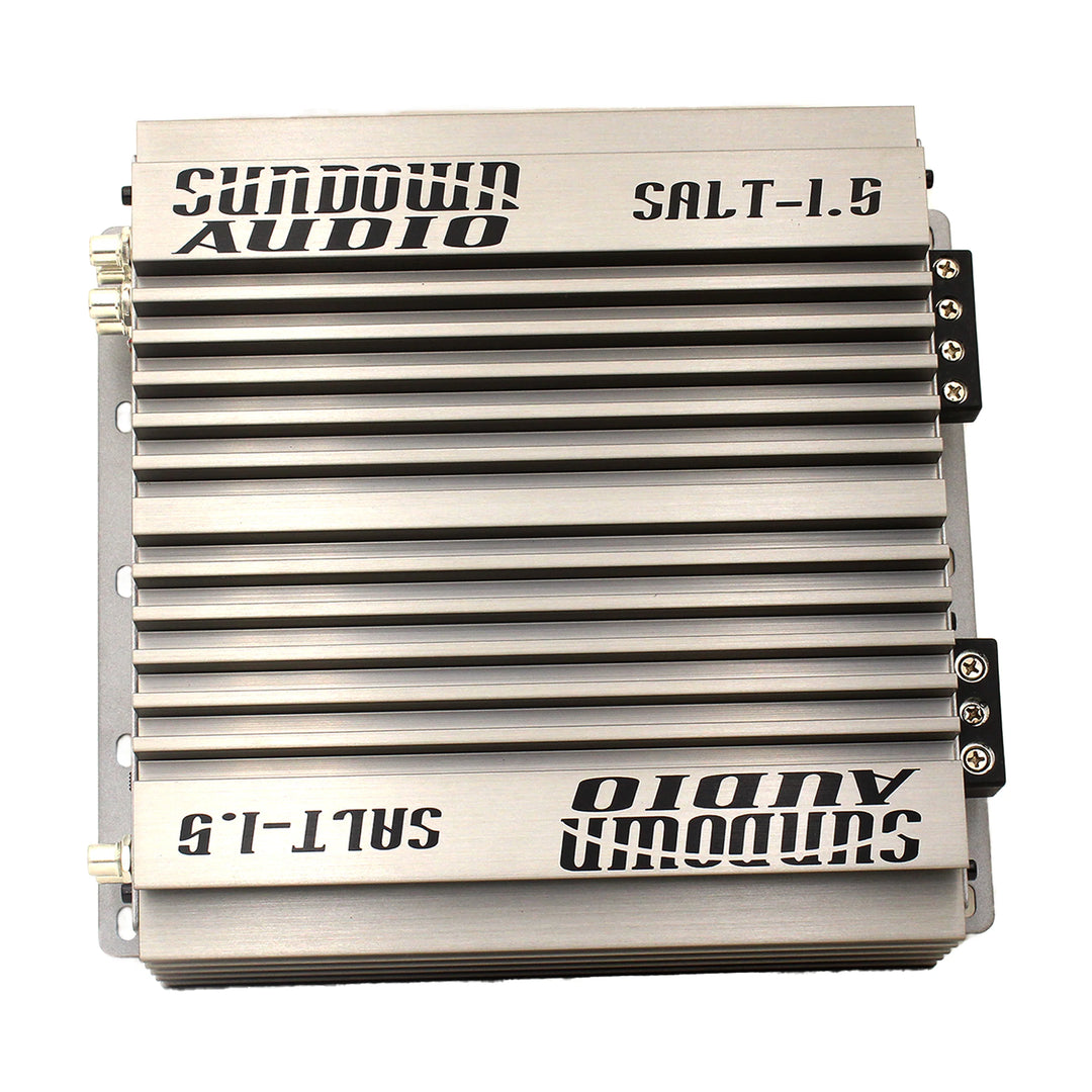 Sundown Audio SALT-1.5 Monoblock Class D Digital Amplifier - 1 x 1500 Watt Rms @ 1-ohm