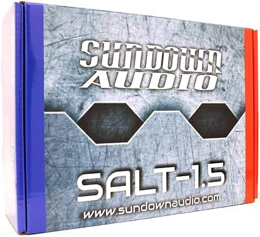 Sundown Audio SALT-1.5 Monoblock Class D Digital Amplifier - 1 x 1500 Watt Rms @ 1-ohm
