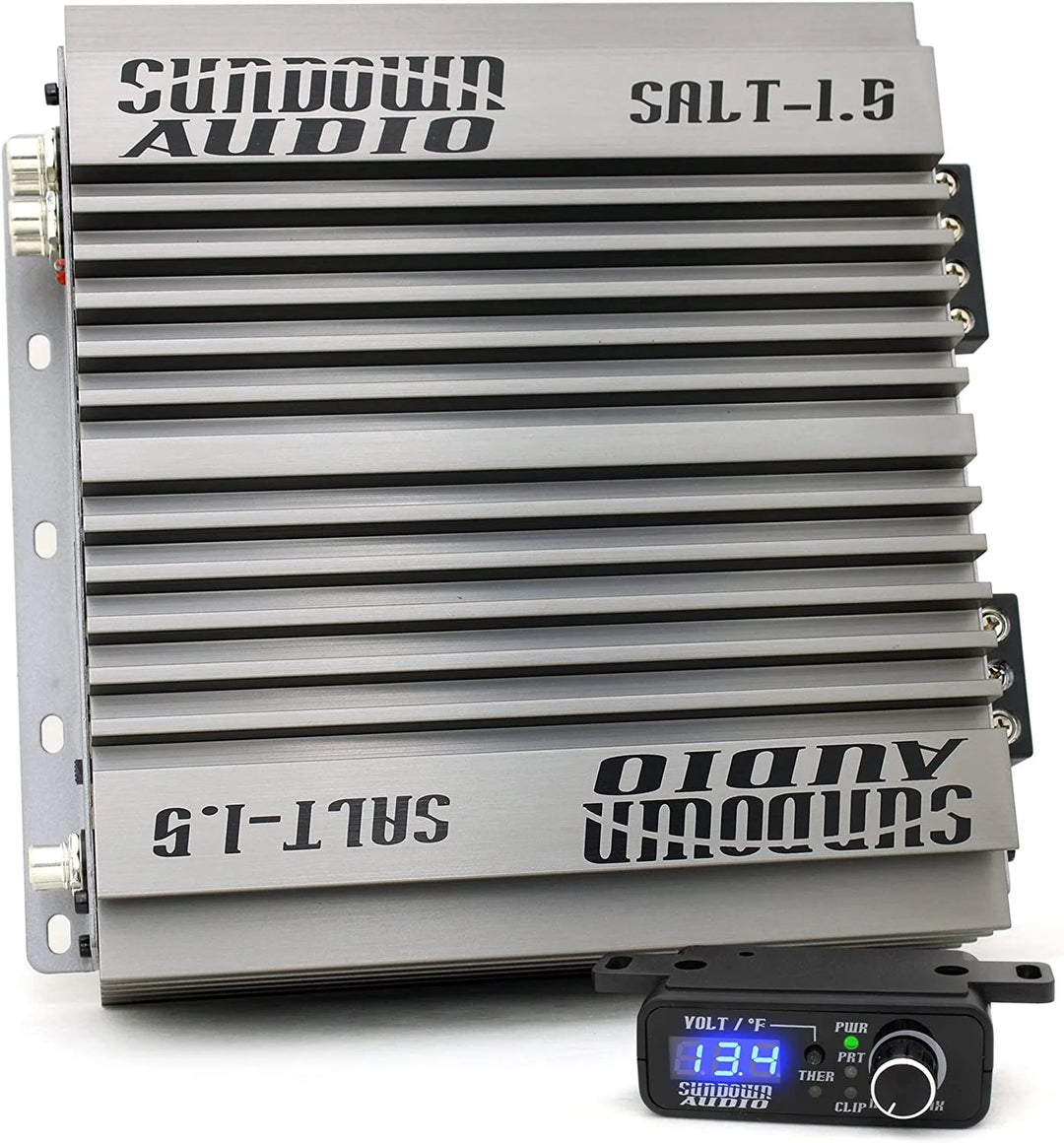 Sundown Audio SALT-1.5 Monoblock Class D Digital Amplifier - 1 x 1500 Watt Rms @ 1-ohm