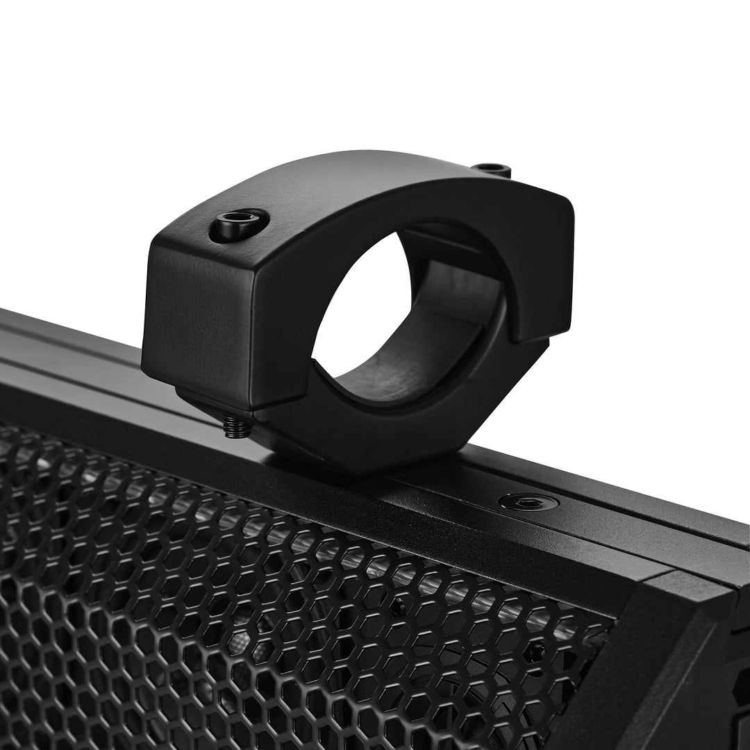 DS18 37" Marine Sound Bar with Built-in Amplifier and Bluetooth Connectivity - 200 Watts Rms 10 Speaker System