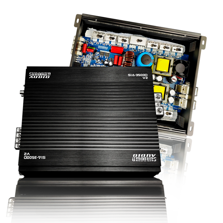 Sundown Audio SIA-3500D v.2 1-Channel Class D Full-Range Amplifier - 1 x 3500 Watts Rms @ 1 or 2-ohm