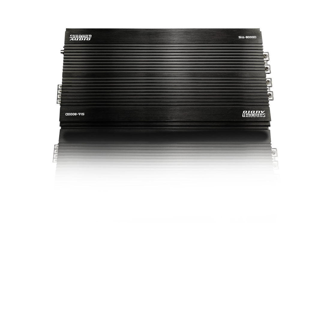 Sundown Audio SIA-8000D 1-Channel Class D Full-Range Amplifier - 1 x 8000 Watts Rms @ 1 or 2-ohm