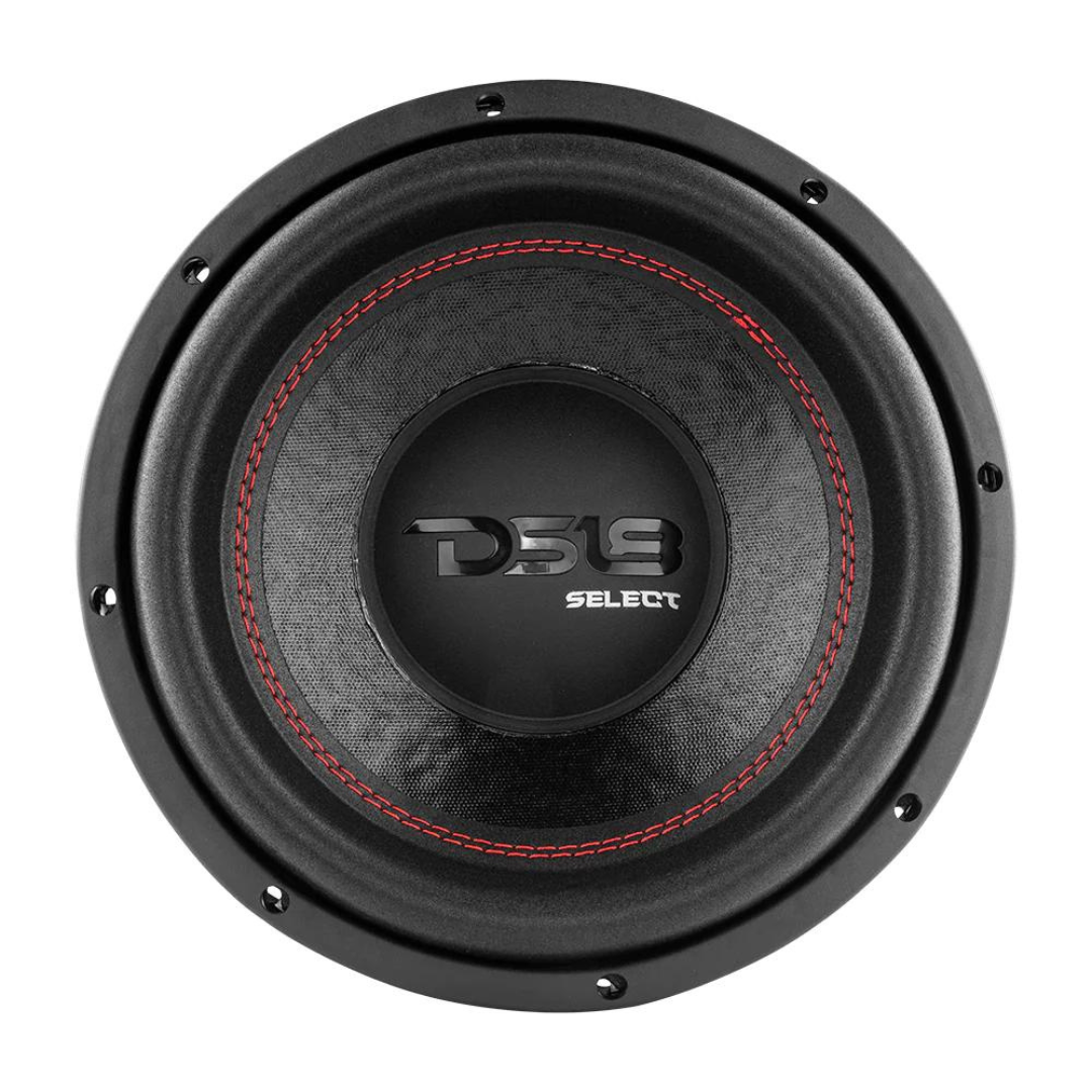 Subwoofer DS18 SLC-10S de 10" con bobina móvil de aluminio de 2" - 220 vatios Rms 4 ohmios SVC