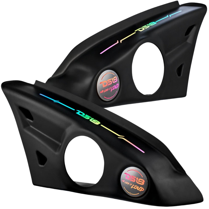 DS18 Armrest Panels with Dynamic LEDs - Fits 2015-up Polaris Slingshot