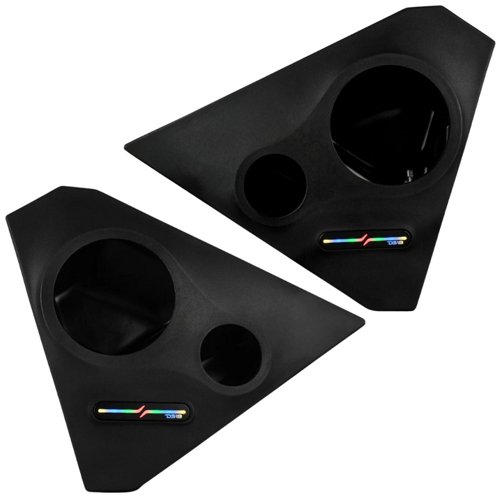 DS18 Front Kick Panel Pods with Dynamic LEDs - Fits 2015-up Polaris Slingshot