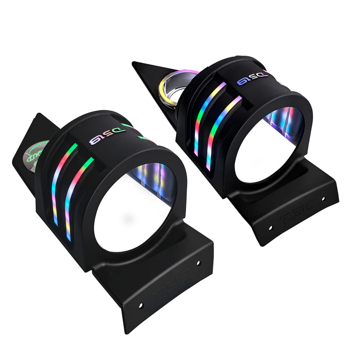 DS18 Headrest Pods with Dynamic LEDs - Fits 2015-up Polaris Slingshot