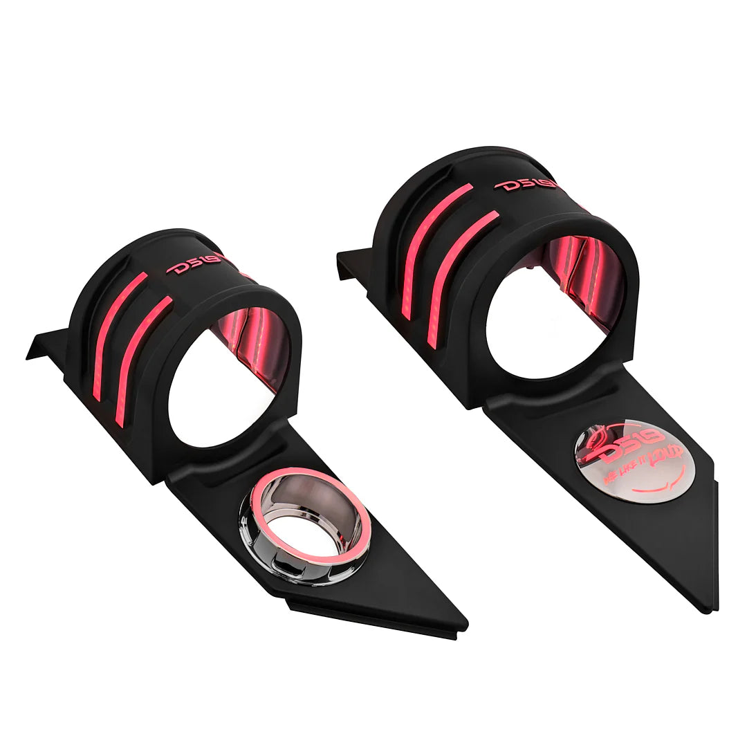 DS18 Headrest Pods with Dynamic LEDs - Fits 2015-up Polaris Slingshot