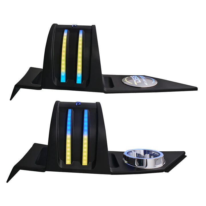DS18 Headrest Pods with Dynamic LEDs - Fits 2015-up Polaris Slingshot