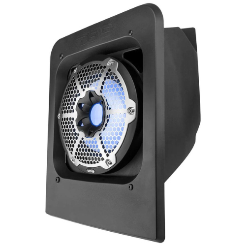 DS18 Ported Enclosure with 10" Subwoofer - Fits 2015-up Polaris Slingshot