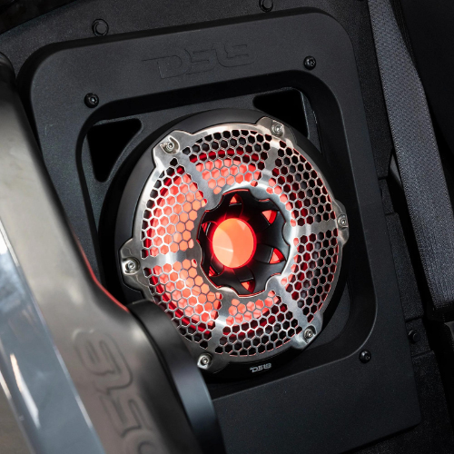 DS18 Ported Enclosure with 10" Subwoofer - Fits 2015-up Polaris Slingshot