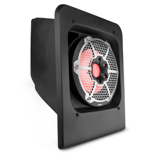 DS18 Ported Enclosure with 10" Subwoofer - Fits 2015-up Polaris Slingshot