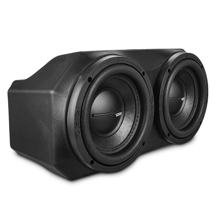 DS18 Under Dash Enclosure with 2x 6.5" Subwoofers - Fits 2020-up Polaris Slingshot