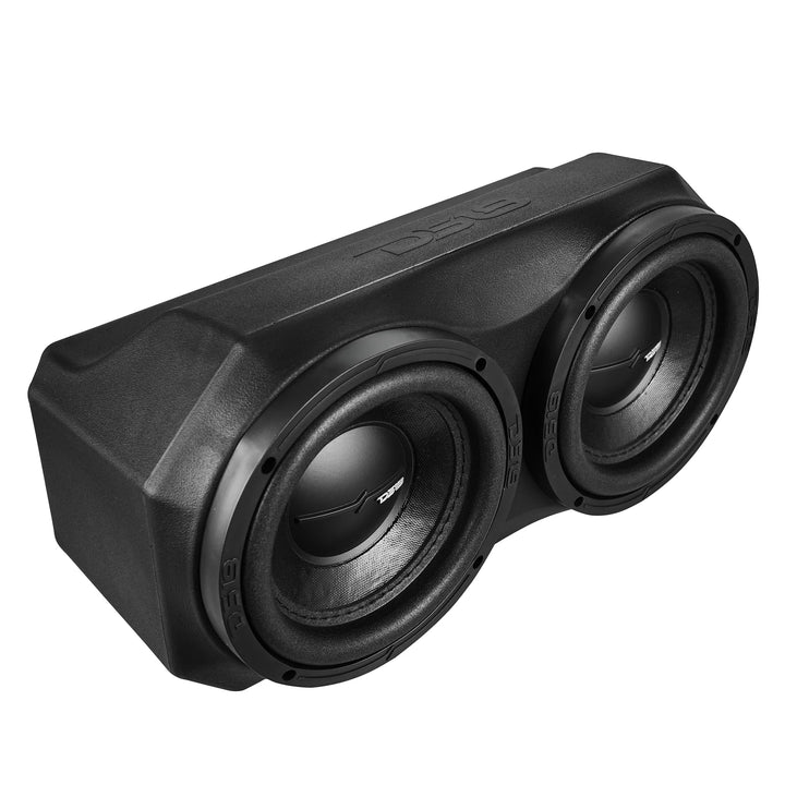 DS18 Under Dash Enclosure with 2x 6.5" Subwoofers - Fits 2020-up Polaris Slingshot