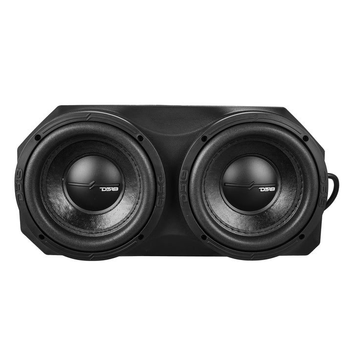 DS18 Under Dash Enclosure with 2x 6.5" Subwoofers - Fits 2020-up Polaris Slingshot