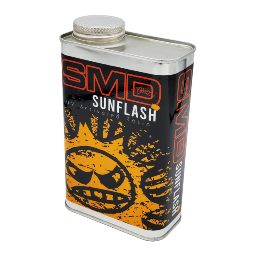 SMD SunFlash UV Activated Fiberglass Resin - 1 US Quart