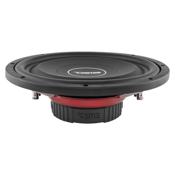 DS18 SRW12.4D Subwoofer de 12" de montaje superficial con bobina móvil de aluminio de 2" - 220 vatios Rms 4 ohmios DVC