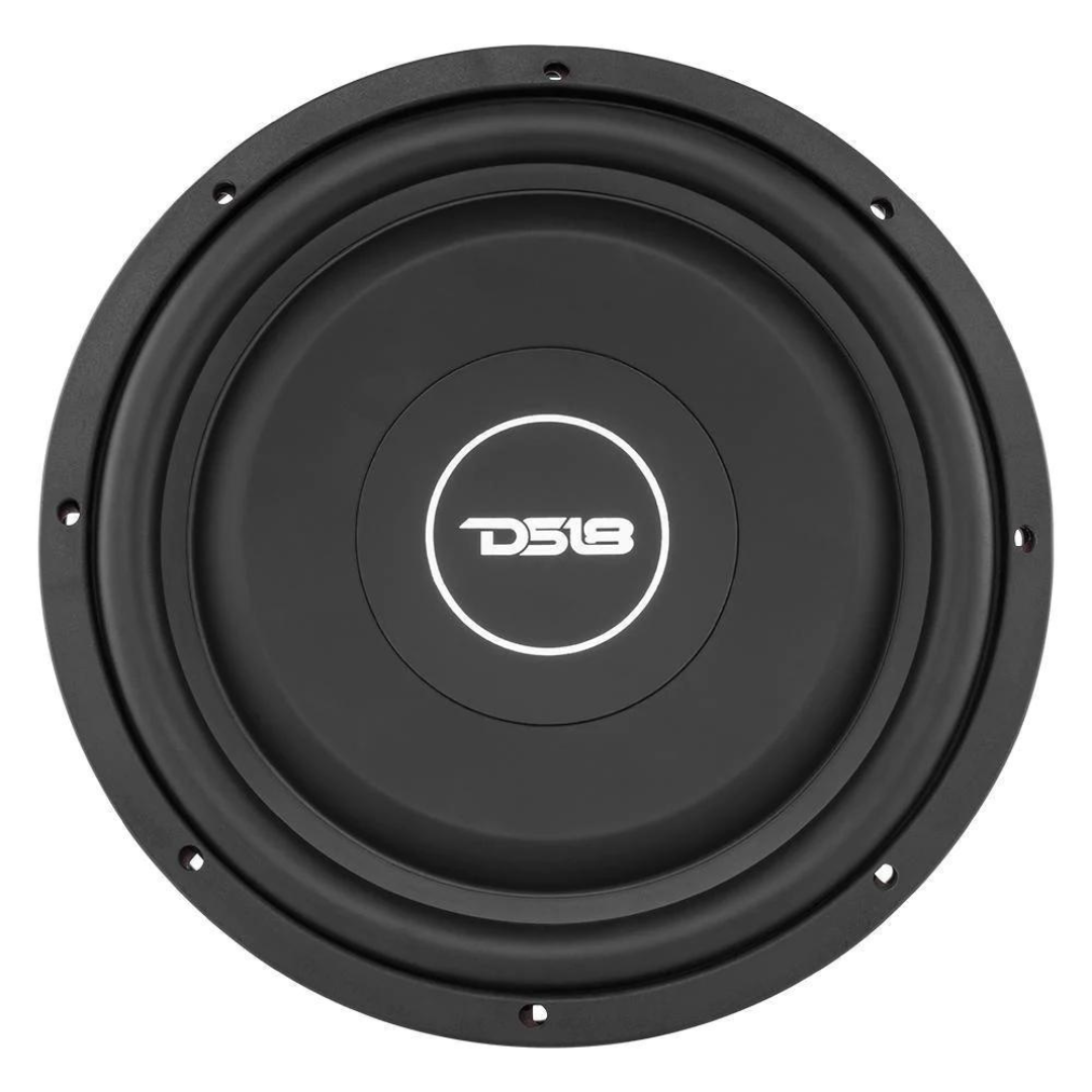 DS18 SRW12.4D Subwoofer de 12" de montaje superficial con bobina móvil de aluminio de 2" - 220 vatios Rms 4 ohmios DVC