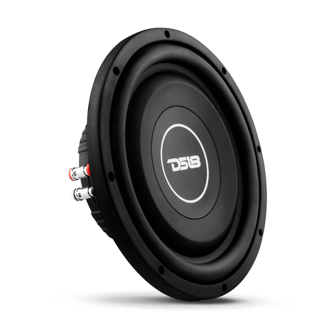 DS18 SRW12.4D Subwoofer de 12" de montaje superficial con bobina móvil de aluminio de 2" - 220 vatios Rms 4 ohmios DVC