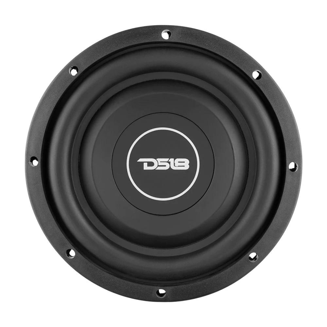 DS18 SRW8.4D Subwoofer de 8" de montaje superficial con bobina móvil de aluminio de 1,5" - 150 vatios Rms 4 ohmios DVC