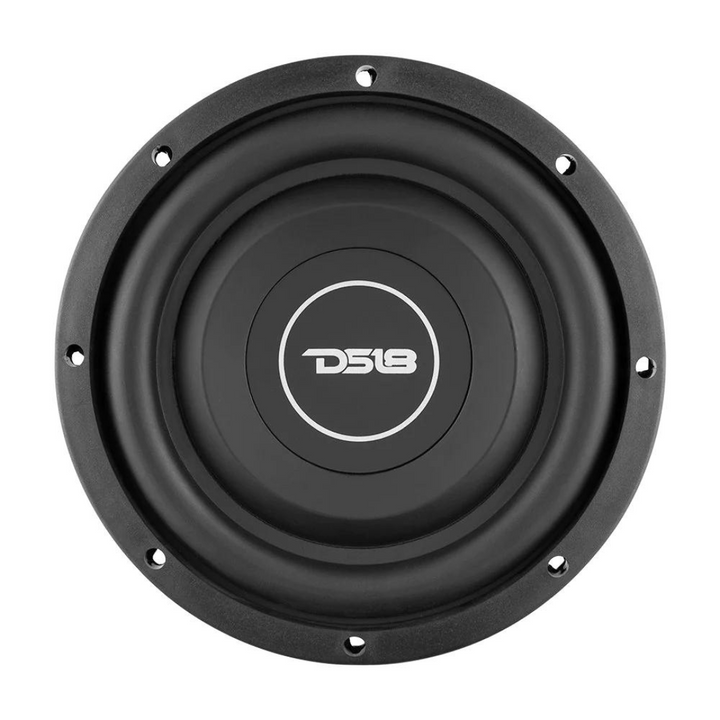 DS18 SRW8.4D Subwoofer de 8" de montaje superficial con bobina móvil de aluminio de 1,5" - 150 vatios Rms 4 ohmios DVC